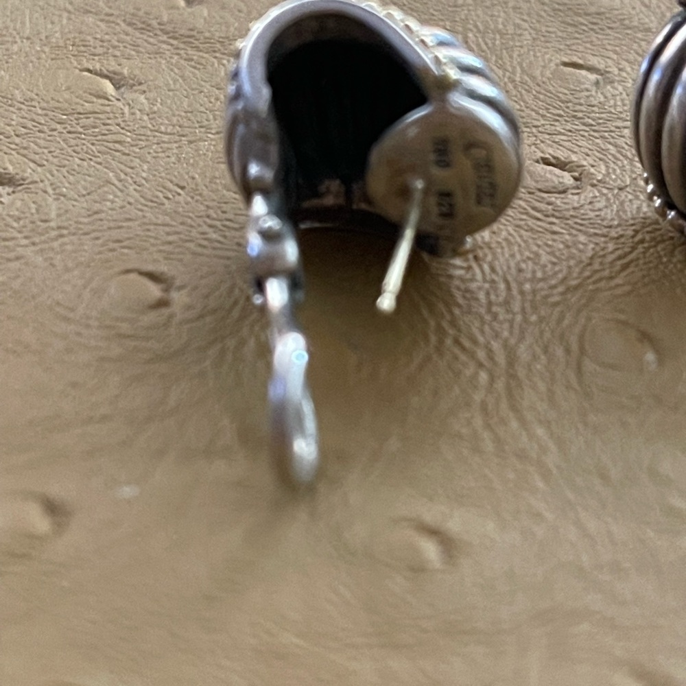 Lagos Earrings 18 kt and silver - Picture 2 of 4